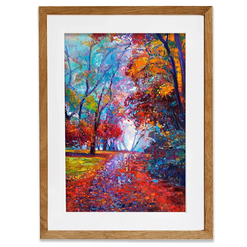 Colourful Scenic Forest Framed Art Print Colourful Scenic Forest Framed Art Print wall art product Boyan Dimitrov / Shutterstock