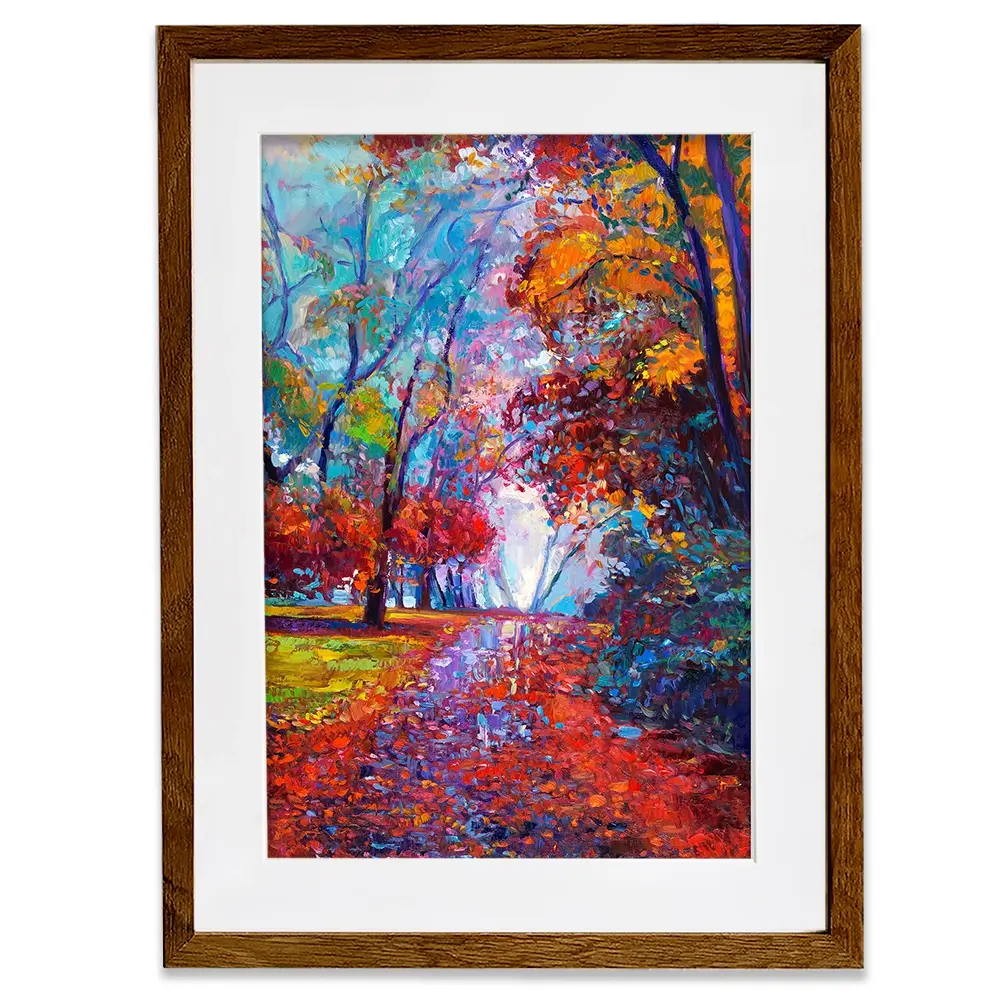 Colourful Scenic Forest Framed Art Print Colourful Scenic Forest Framed Art Print wall art product Boyan Dimitrov / Shutterstock