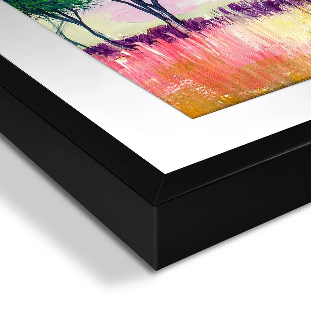 Colourful Trees Square Framed Art Print Colourful Trees Square Framed Art Print wall art product S-Belov / Shutterstock
