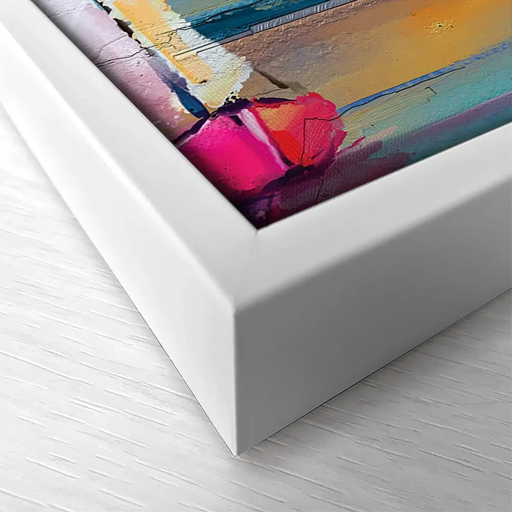 Colourful Trio Of Boats Oversized Canvas Print Colourful Trio Of Boats Oversized Canvas Print wall art product Art Print Shop