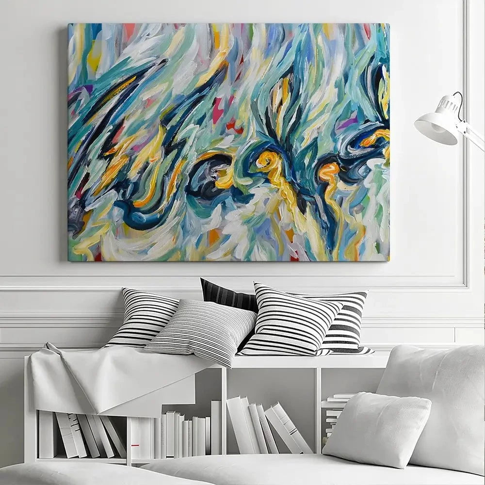 Colours Of Hope Canvas Print Colours Of Hope Canvas Print wall art product Olga Tkachyk