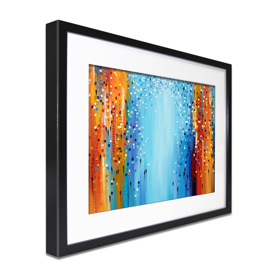 Colours Of The City Mood Framed Art Print wall art product Ekaterina Ermilkina / Independent