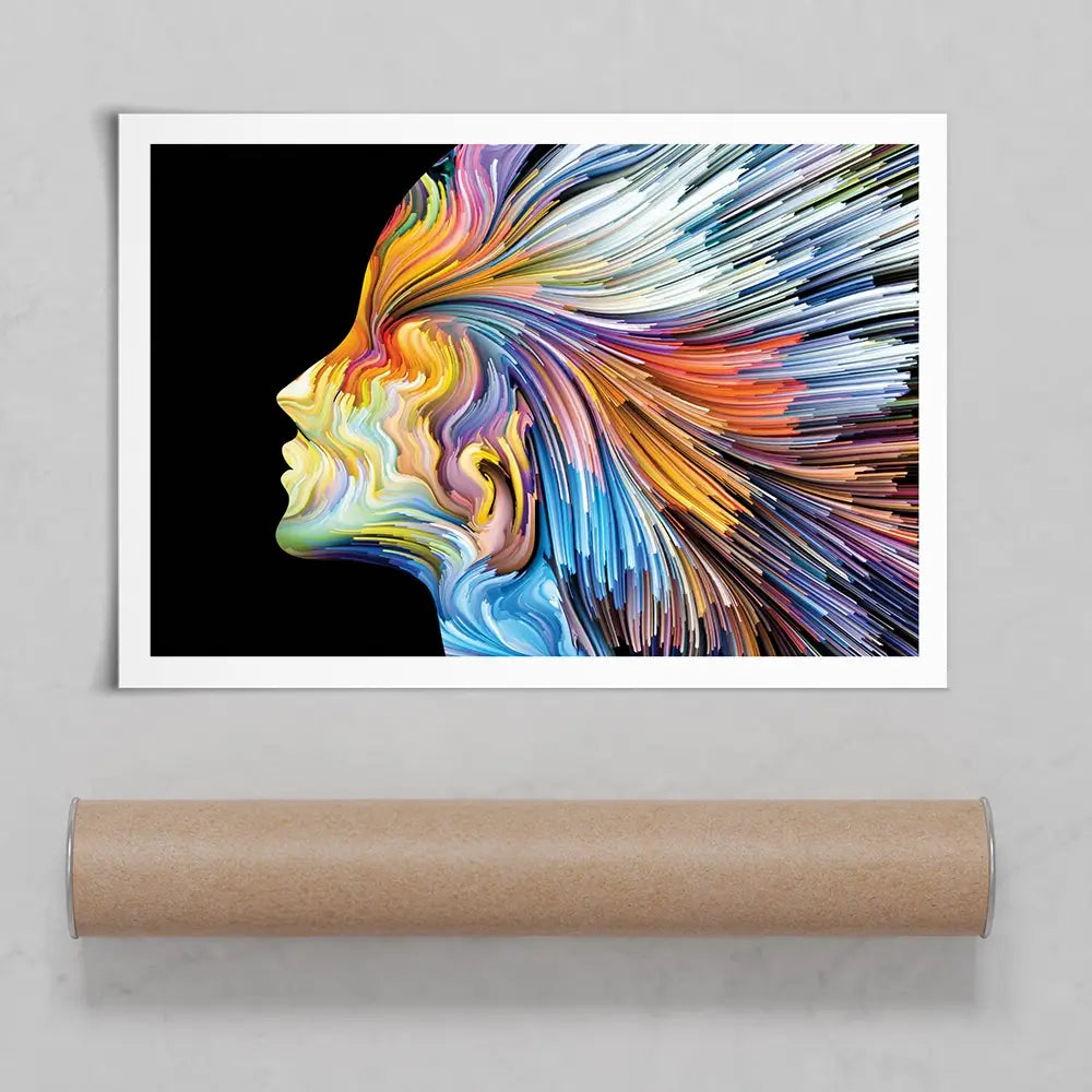 Colours Of The Imagination Art Print Colours Of The Imagination Art Print wall art product agsandrew / Shutterstock