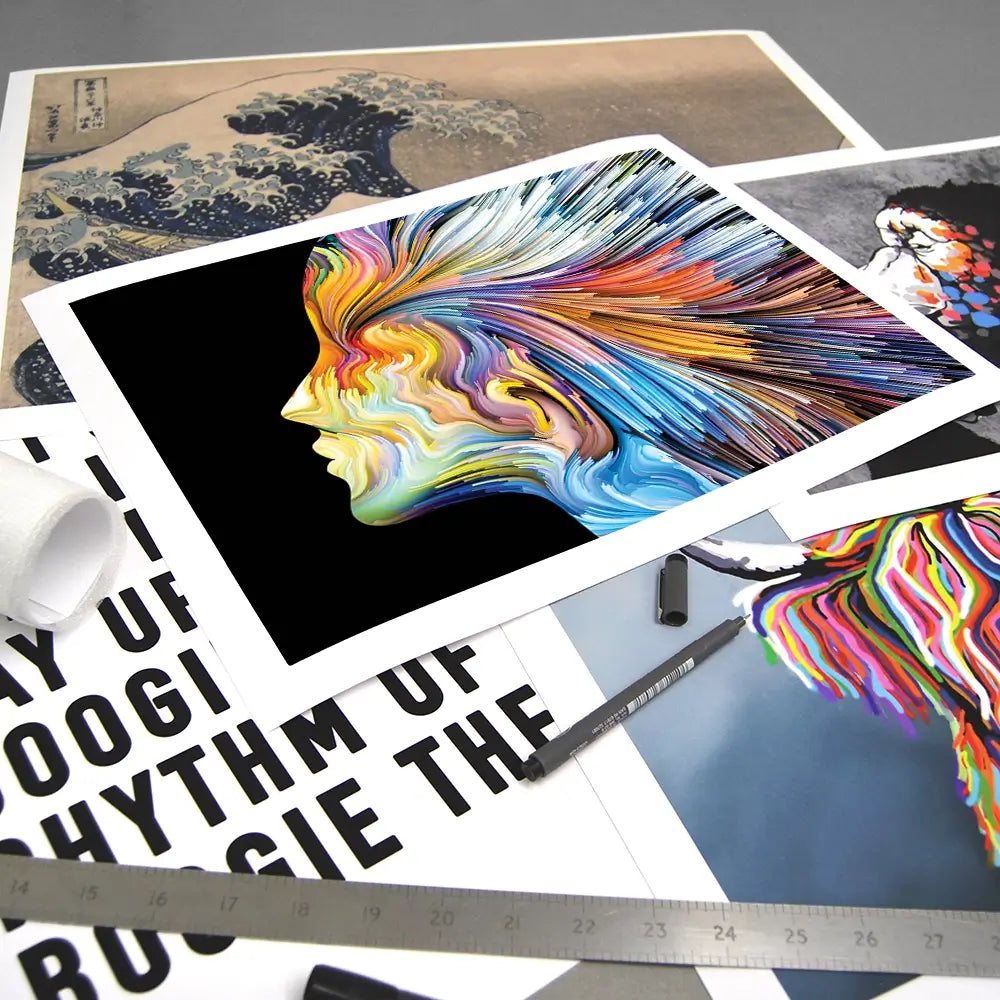 Colours Of The Imagination Art Print Colours Of The Imagination Art Print wall art product agsandrew / Shutterstock