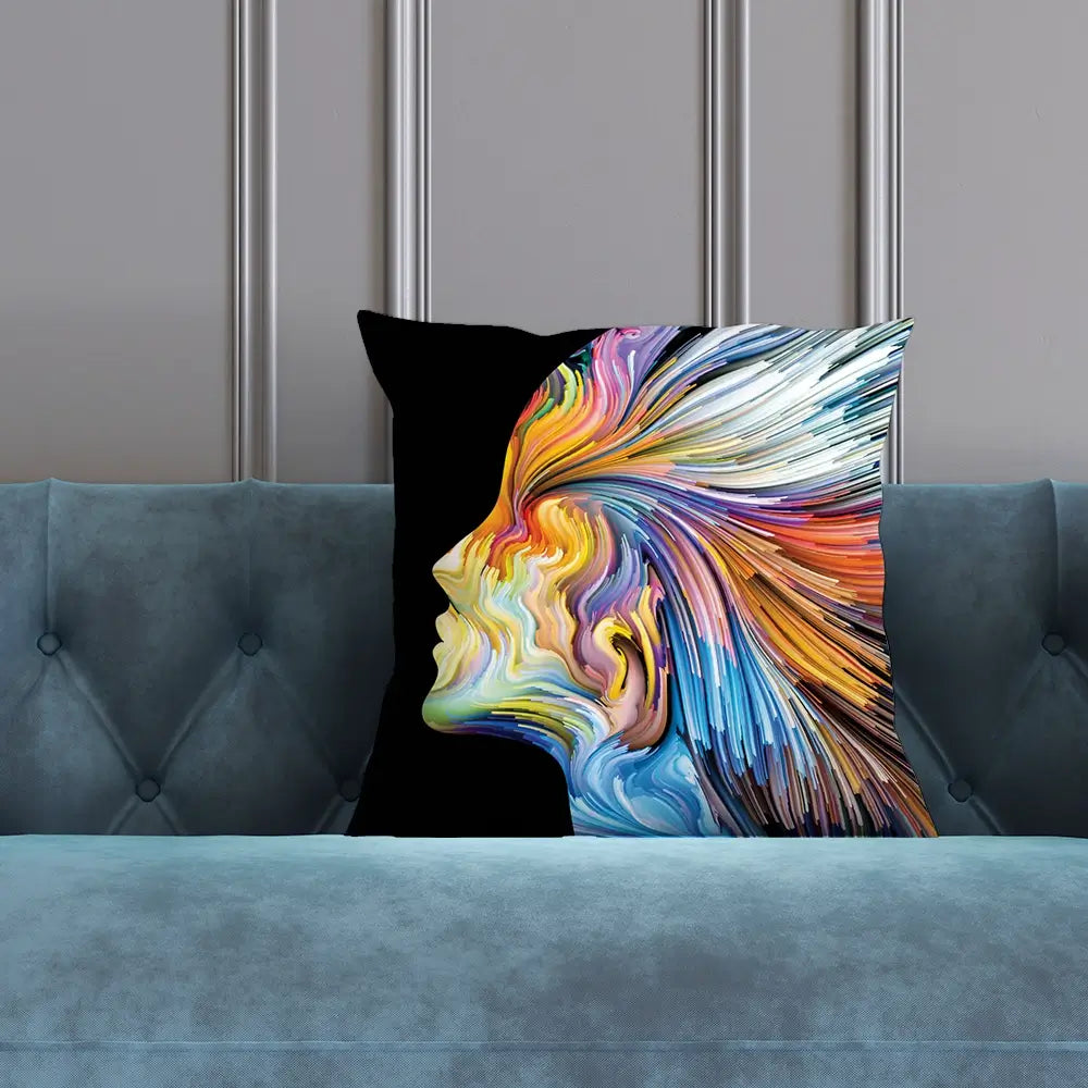 Colours Of The Imagination Cushion Colours Of The Imagination Cushion wall art product agsandrew / Shutterstock