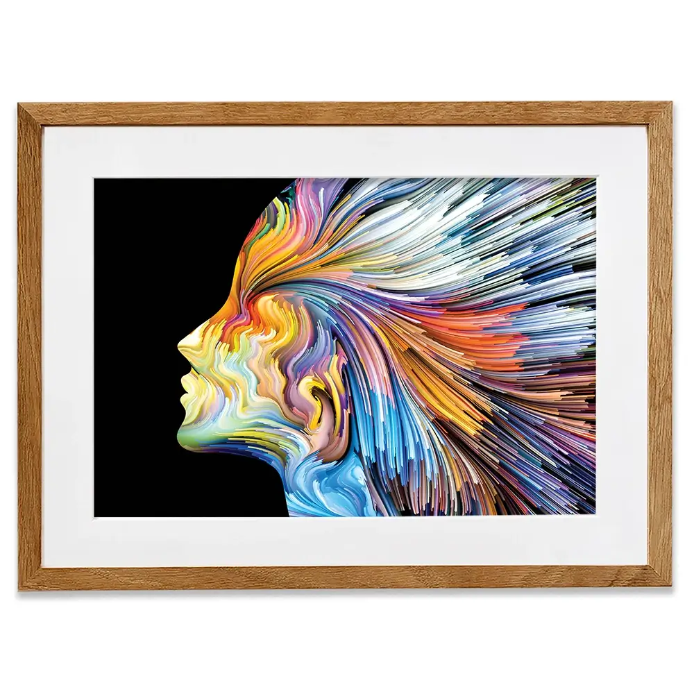 Colours Of The Imagination Framed Art Print Colours Of The Imagination Framed Art Print wall art product agsandrew / Shutterstock