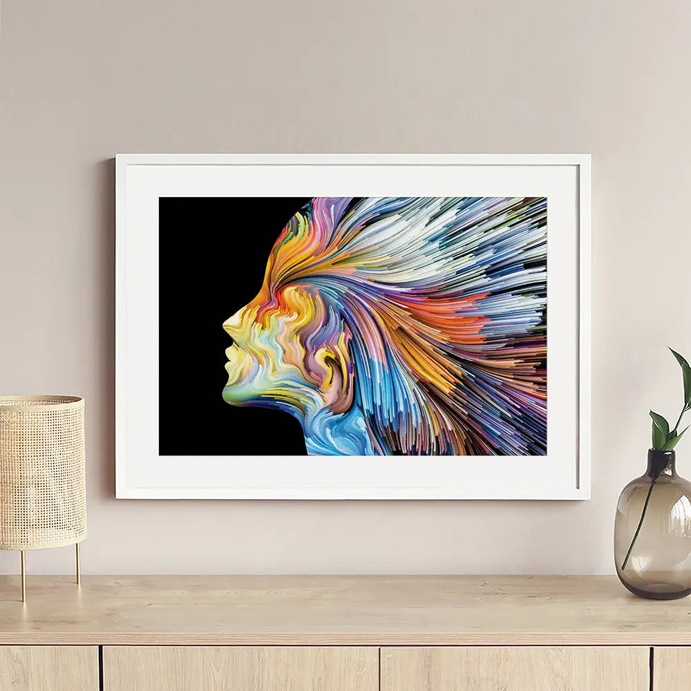 Colours Of The Imagination Framed Art Print Colours Of The Imagination Framed Art Print wall art product agsandrew / Shutterstock