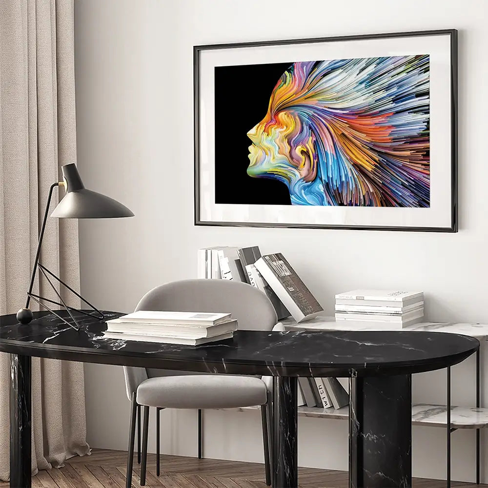 Colours Of The Imagination Framed Art Print Colours Of The Imagination Framed Art Print wall art product agsandrew / Shutterstock
