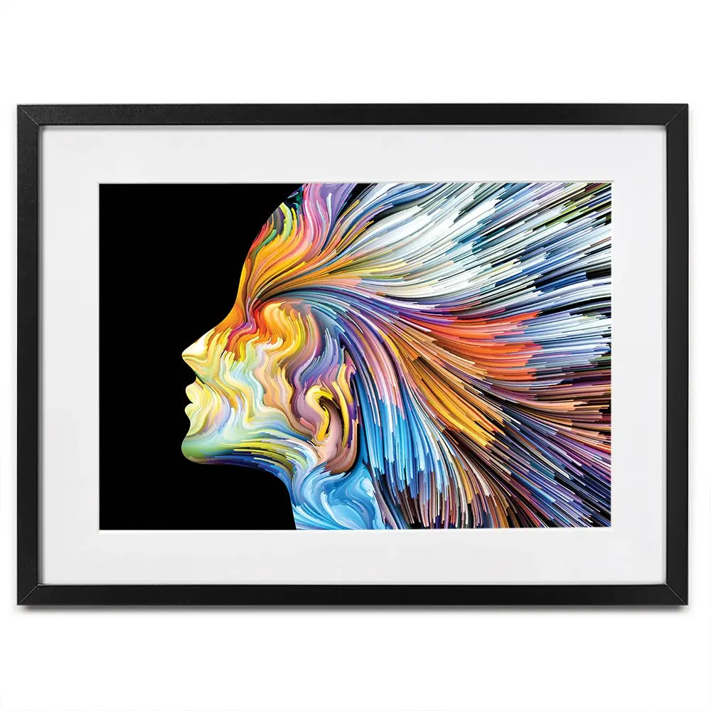 Colours Of The Imagination Framed Art Print Colours Of The Imagination Framed Art Print wall art product agsandrew / Shutterstock