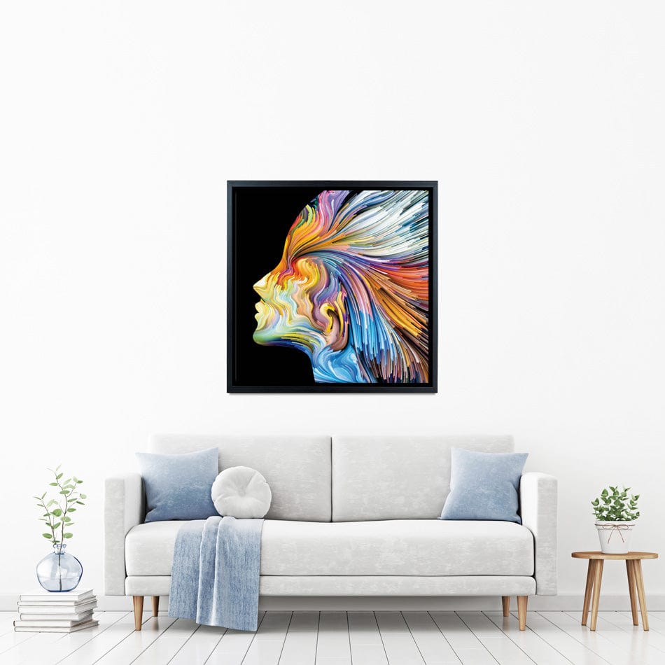 Colours Of The Imagination Square Canvas Print wall art product agsandrew / Shutterstock