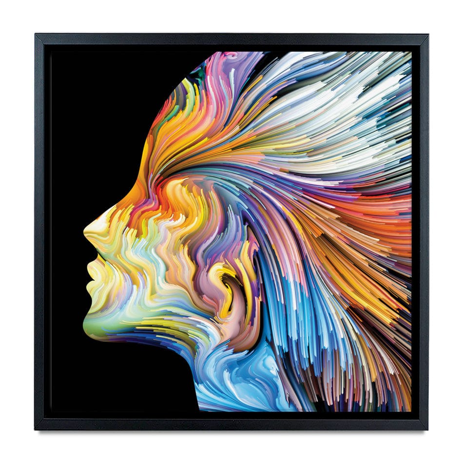 Colours Of The Imagination Square Canvas Print wall art product agsandrew / Shutterstock