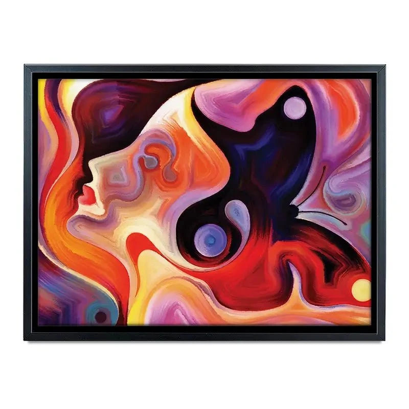 Colours Of The Mind Abstract Canvas Print Colours Of The Mind Abstract Canvas Print wall art product agsandrew / Shutterstock