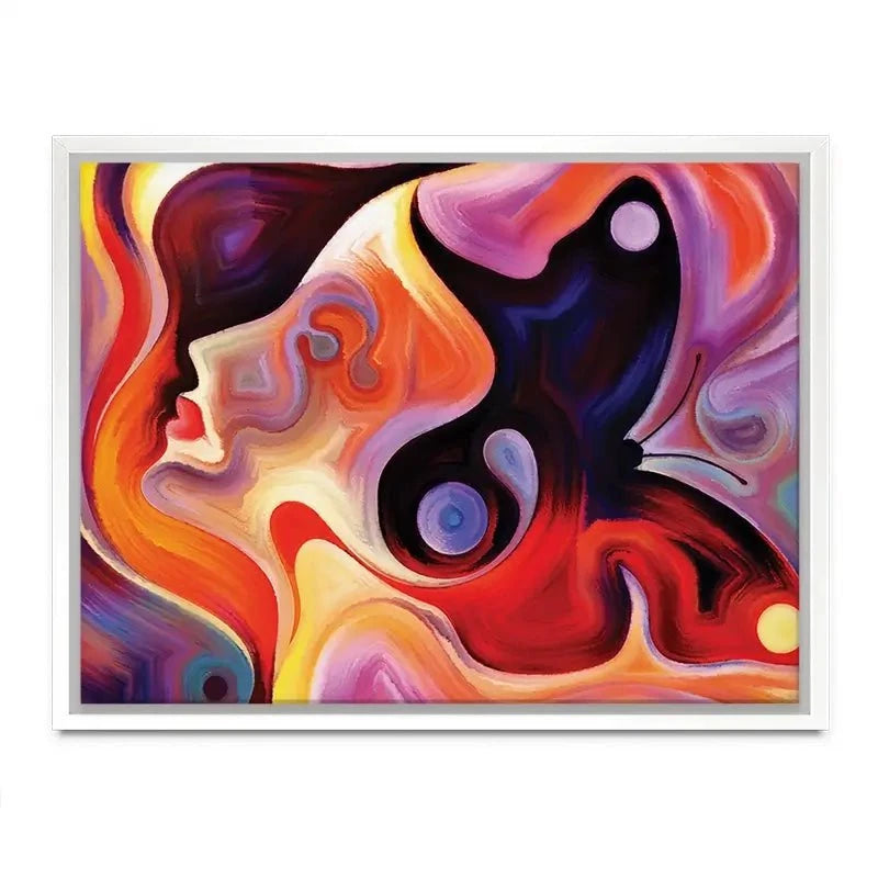 Colours Of The Mind Abstract Canvas Print Colours Of The Mind Abstract Canvas Print wall art product agsandrew / Shutterstock