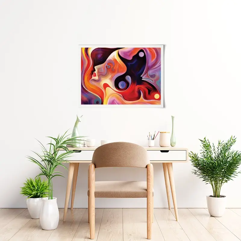 Colours Of The Mind Art Print Colours Of The Mind Art Print wall art product agsandrew / Shutterstock