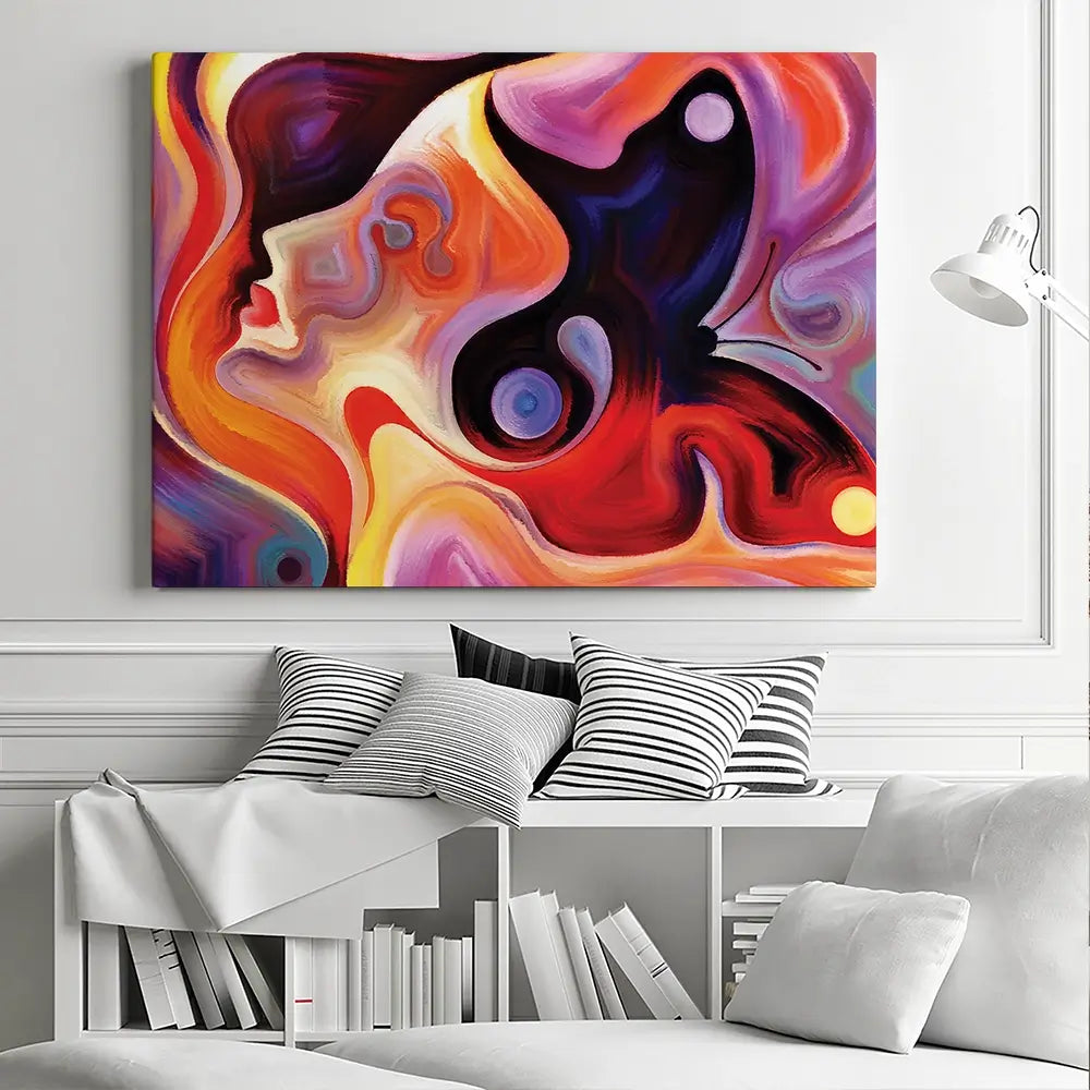 Colours Of The Mind Canvas Print Colours Of The Mind Canvas Print wall art product agsandrew / Shutterstock