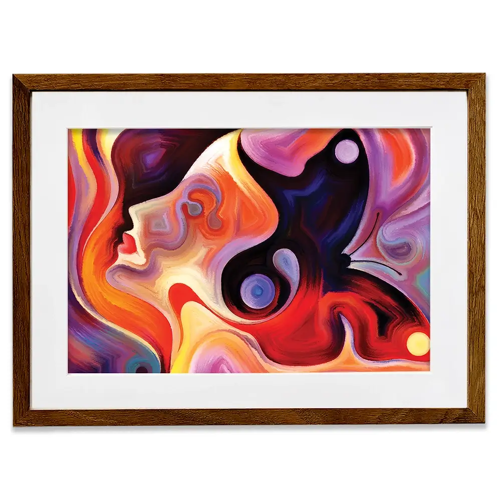 Colours Of The Mind Framed Art Print Colours Of The Mind Framed Art Print wall art product agsandrew / Shutterstock