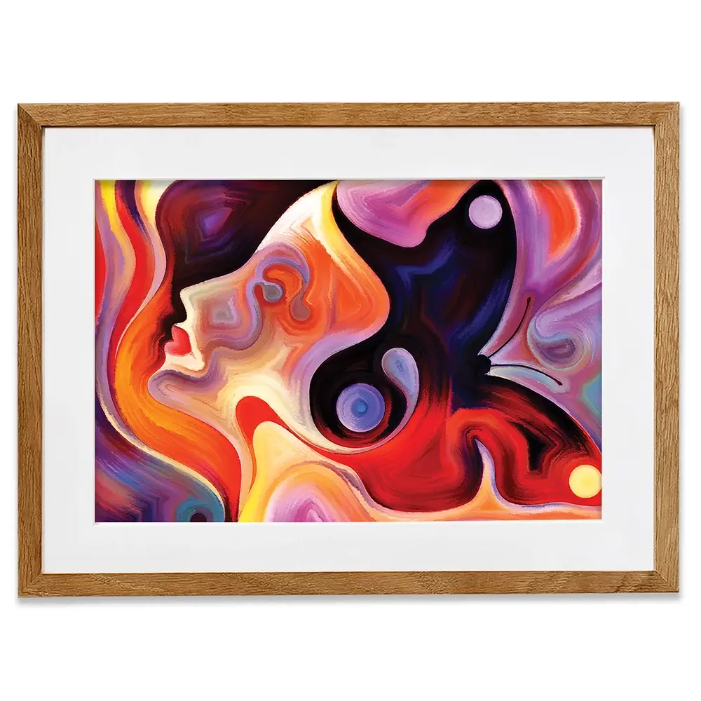 Colours Of The Mind Framed Art Print Colours Of The Mind Framed Art Print wall art product agsandrew / Shutterstock