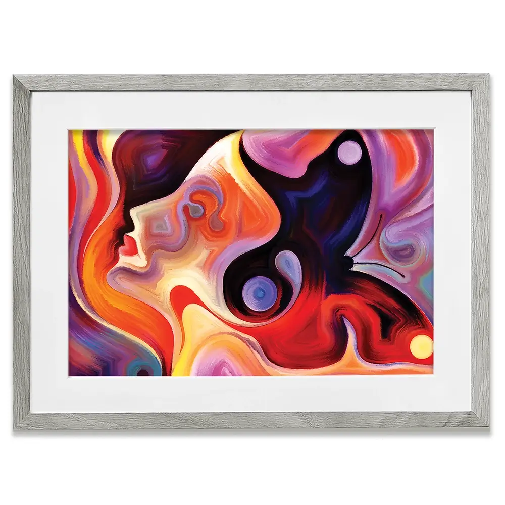 Colours Of The Mind Framed Art Print Colours Of The Mind Framed Art Print wall art product agsandrew / Shutterstock