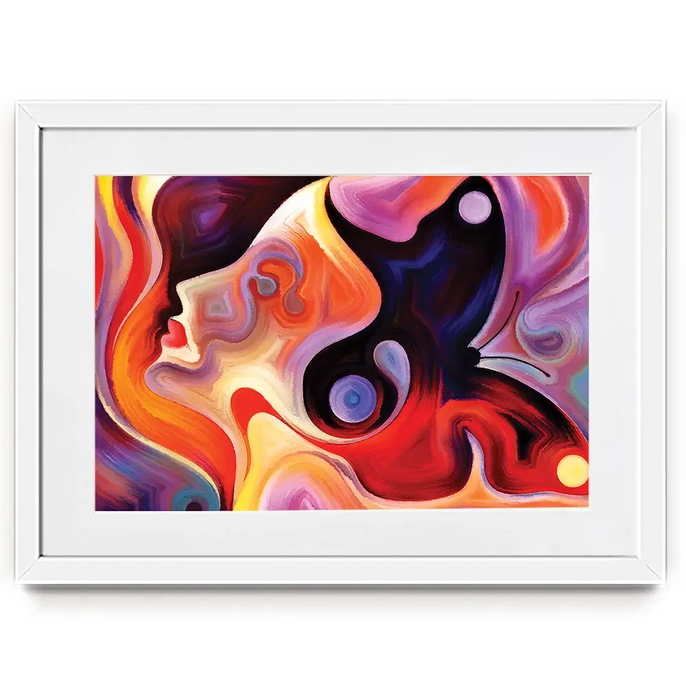 Colours Of The Mind Framed Art Print Colours Of The Mind Framed Art Print wall art product agsandrew / Shutterstock