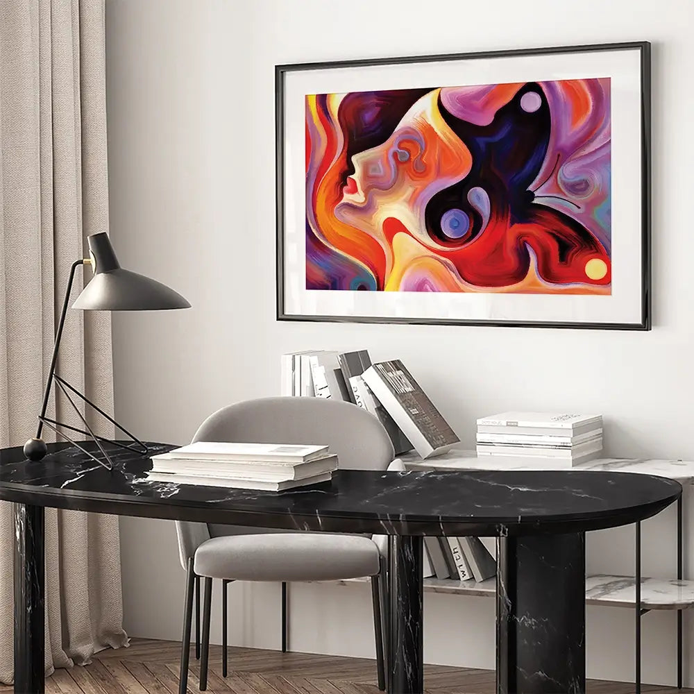 Colours Of The Mind Framed Art Print Colours Of The Mind Framed Art Print wall art product agsandrew / Shutterstock