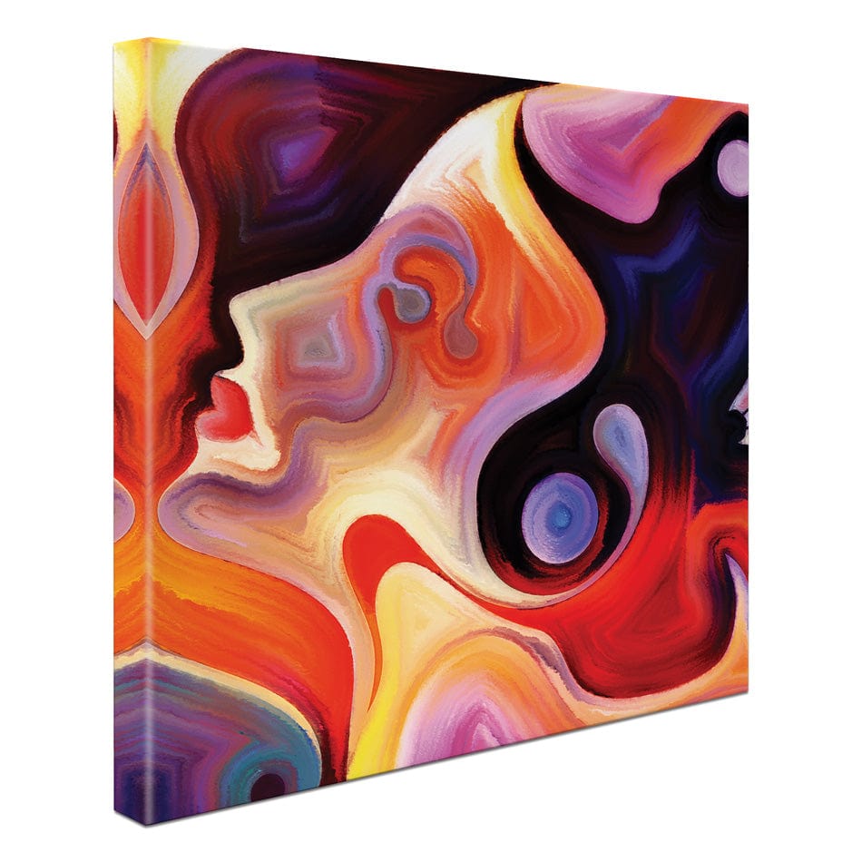 Colours Of The Mind Square Canvas Print wall art product agsandrew / Shutterstock