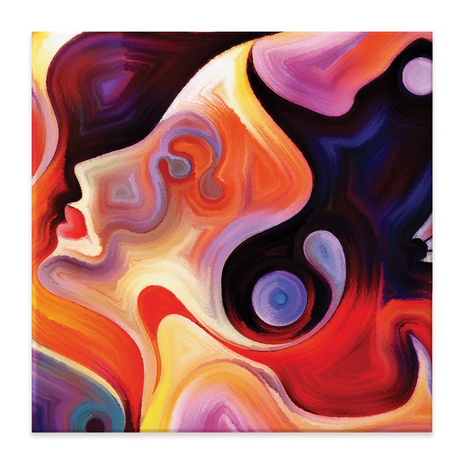 Colours Of The Mind Square Canvas Print wall art product agsandrew / Shutterstock