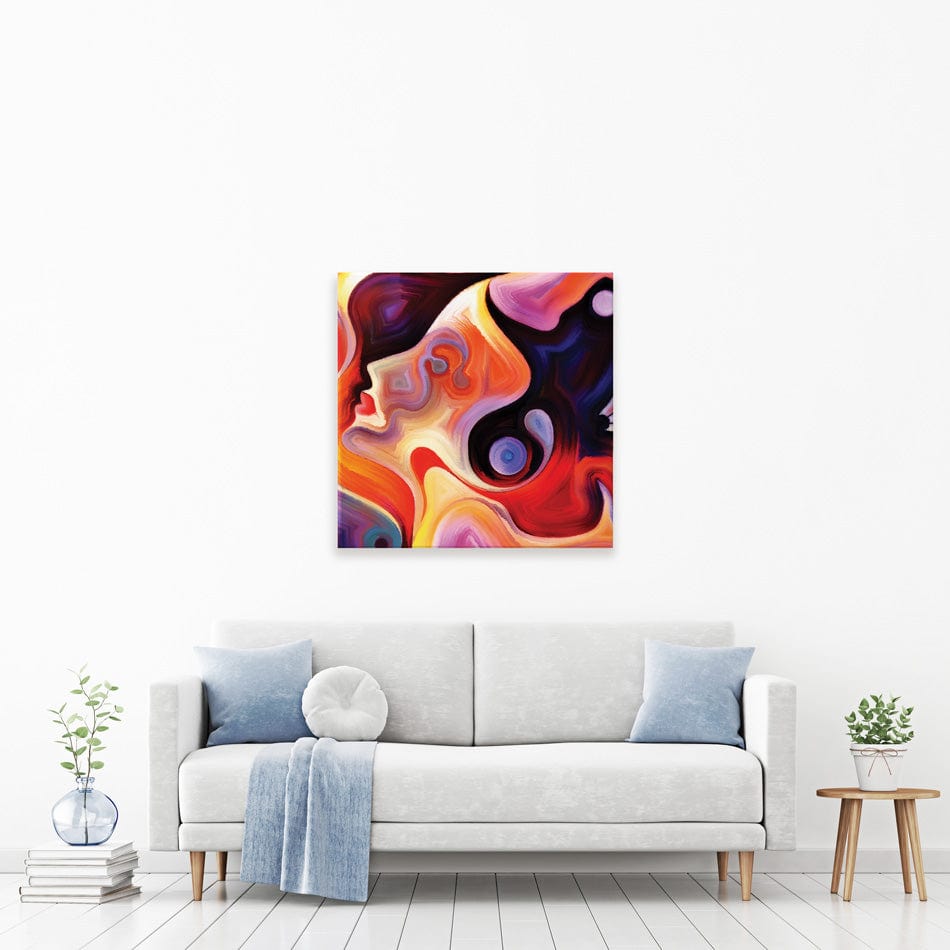 Colours Of The Mind Square Canvas Print wall art product agsandrew / Shutterstock