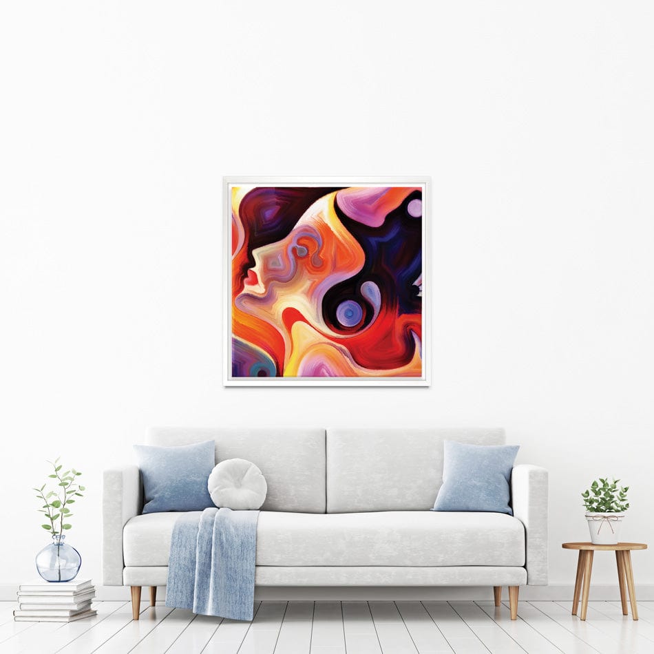 Colours Of The Mind Square Canvas Print wall art product agsandrew / Shutterstock