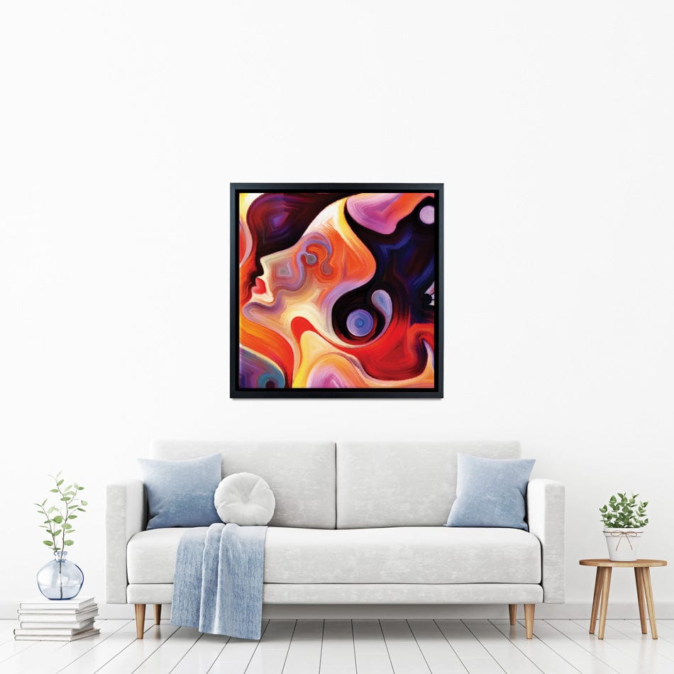Colours Of The Mind Square Canvas Print wall art product agsandrew / Shutterstock