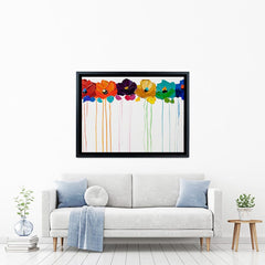 Colours On My Wall Canvas Print wall art product Osnat Tzadok