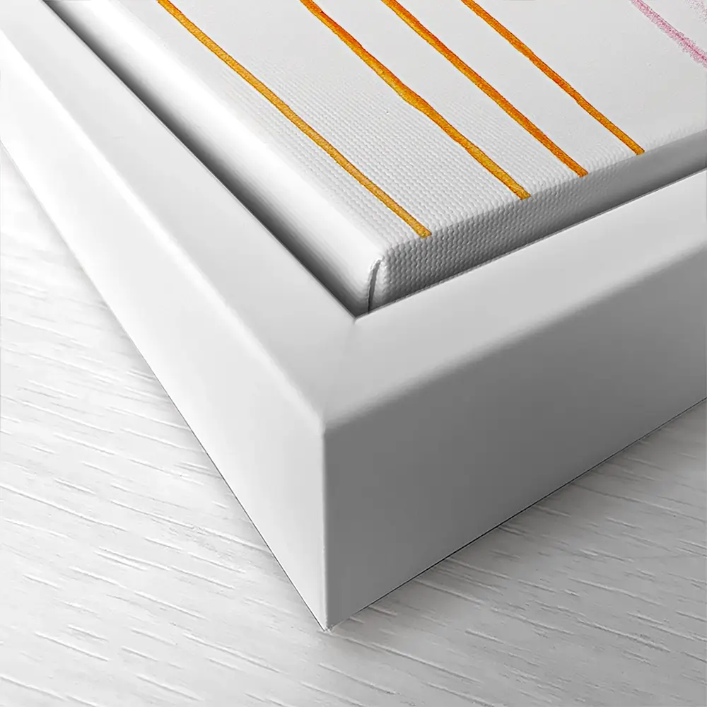 Colours On My Wall Square Canvas Print Colours On My Wall Square Canvas Print wall art product Art Print Shop