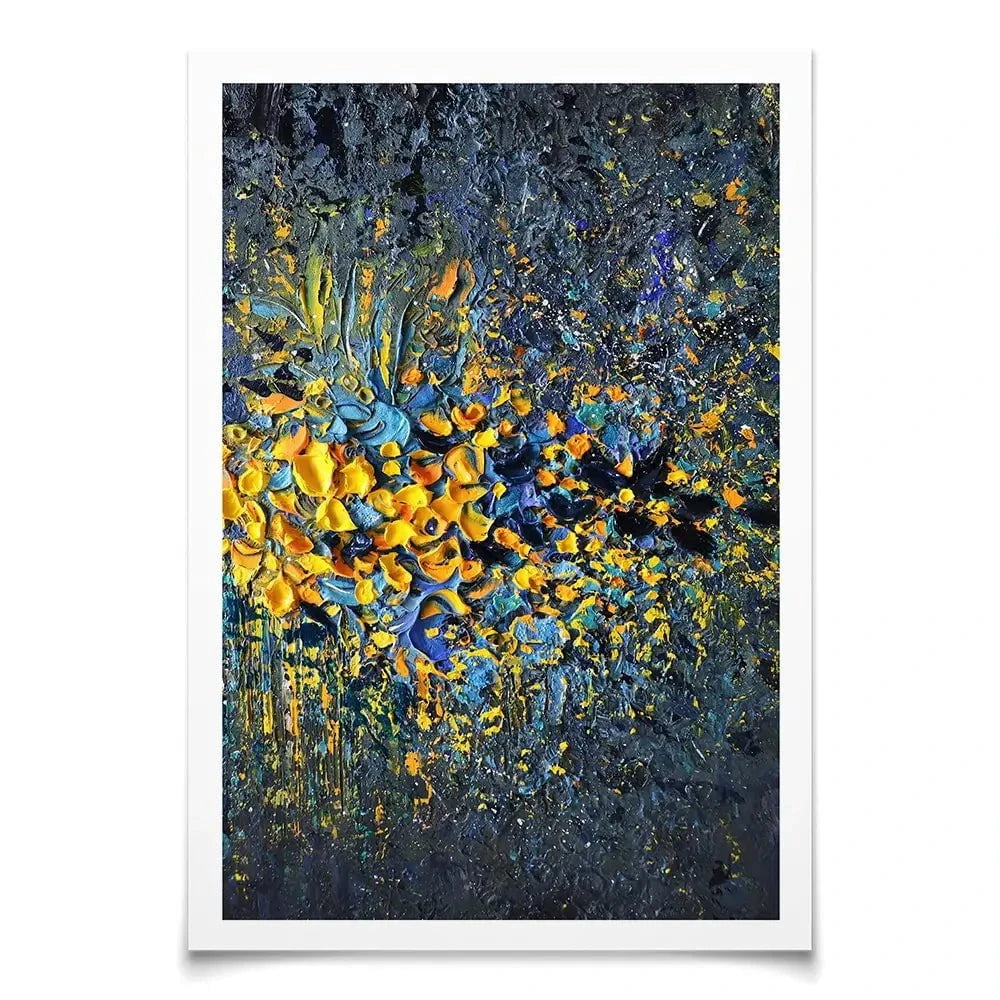 Combust Art Print Combust Art Print wall art product Nada Khatib
