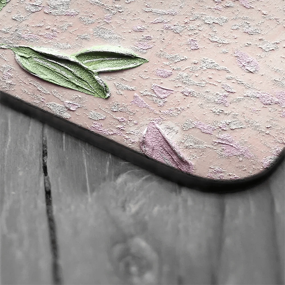 Comfortable Solitude Pink Coaster Set Comfortable Solitude Pink Coaster Set wall art product Nada Khatib