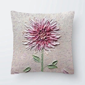 Comfortable Solitude Pink Cushion Comfortable Solitude Pink Cushion wall art product Nada Khatib