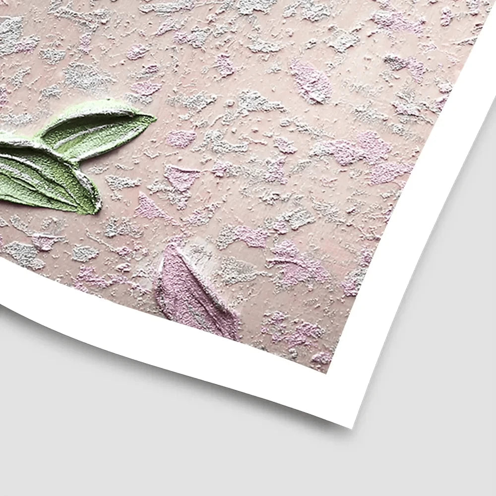 Comfortable Solitude Pink Square Art Print Comfortable Solitude Pink Square Art Print wall art product Nada Khatib