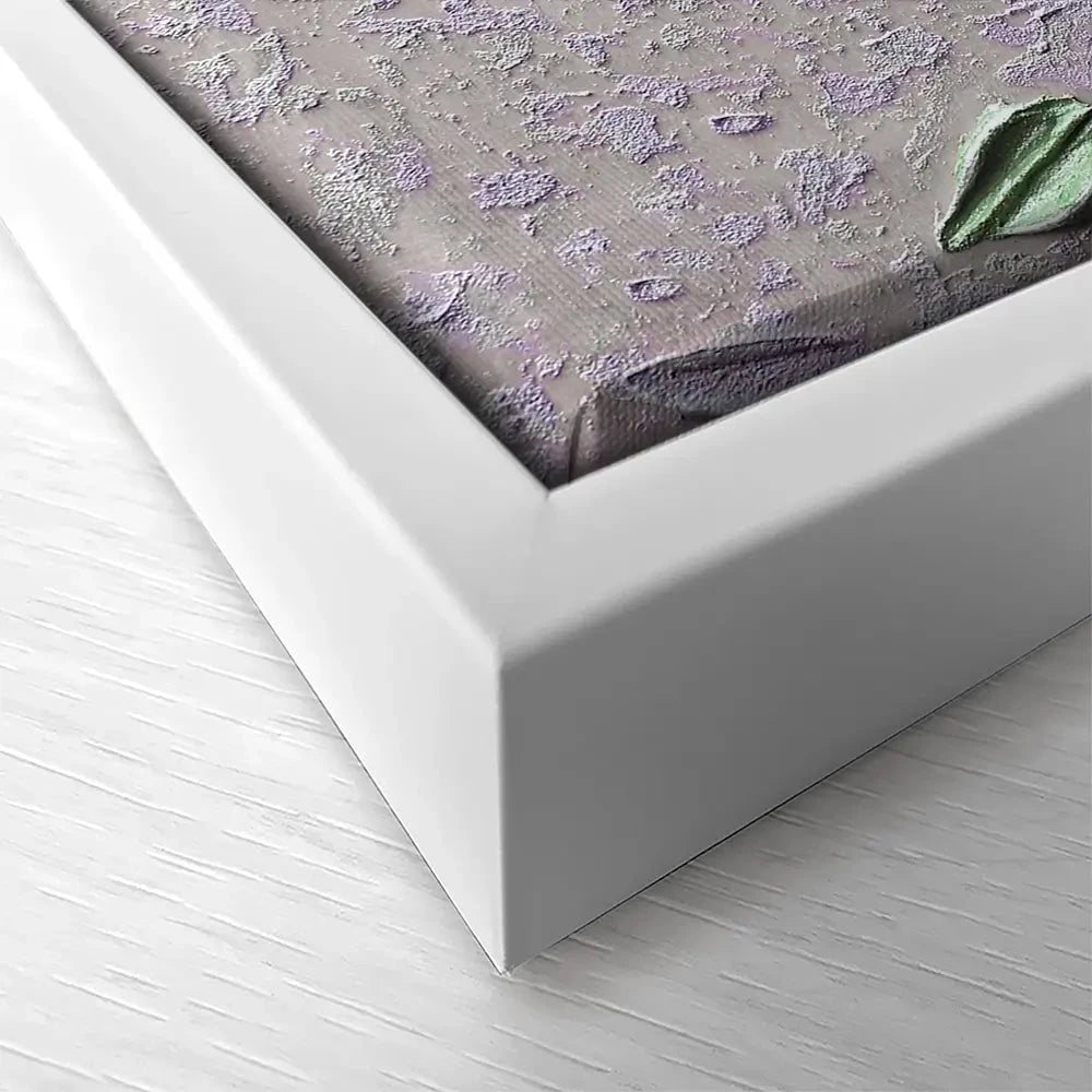 Comfortable Solitude Purple Square Canvas Print Comfortable Solitude Purple Square Canvas Print wall art product Nada Khatib