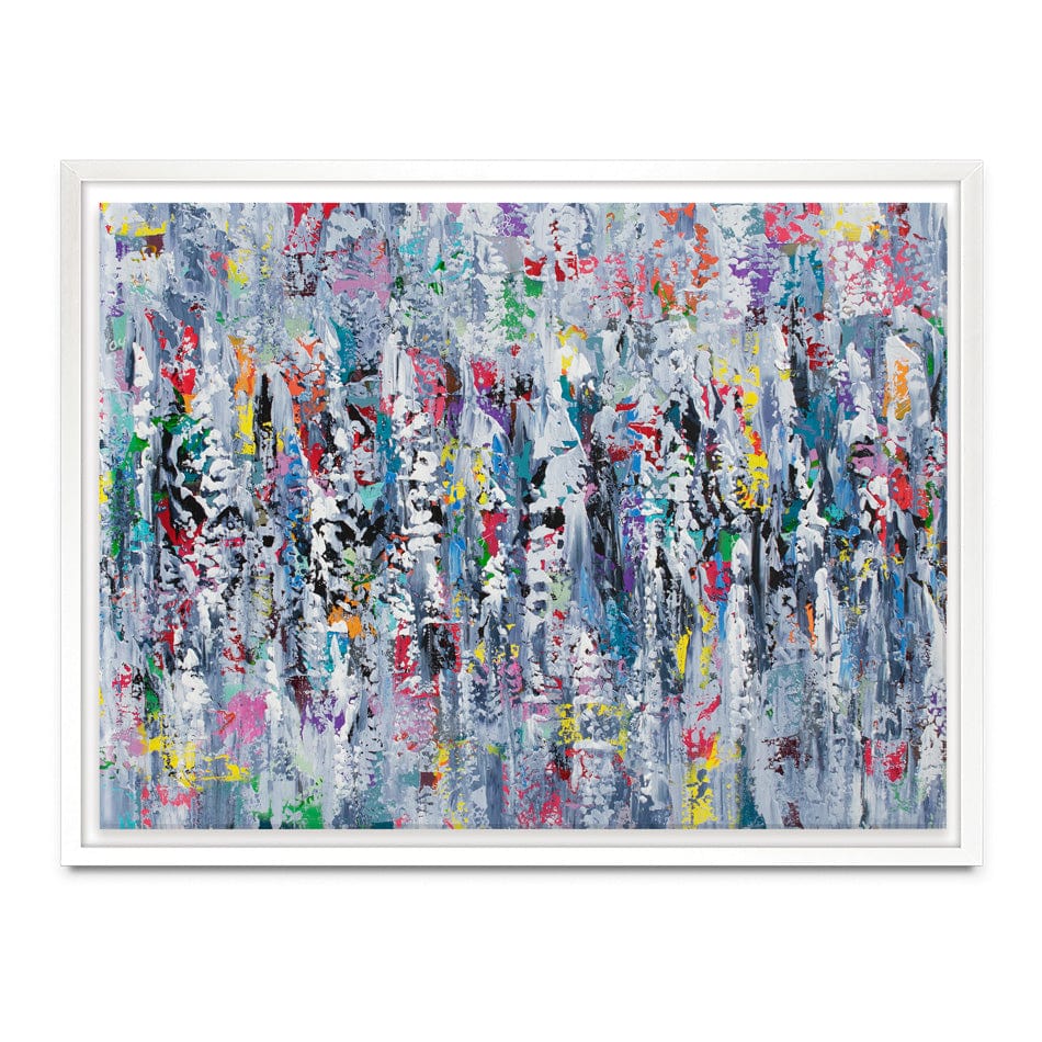 Completely Abstract Canvas Print wall art product Olga Tkachyk