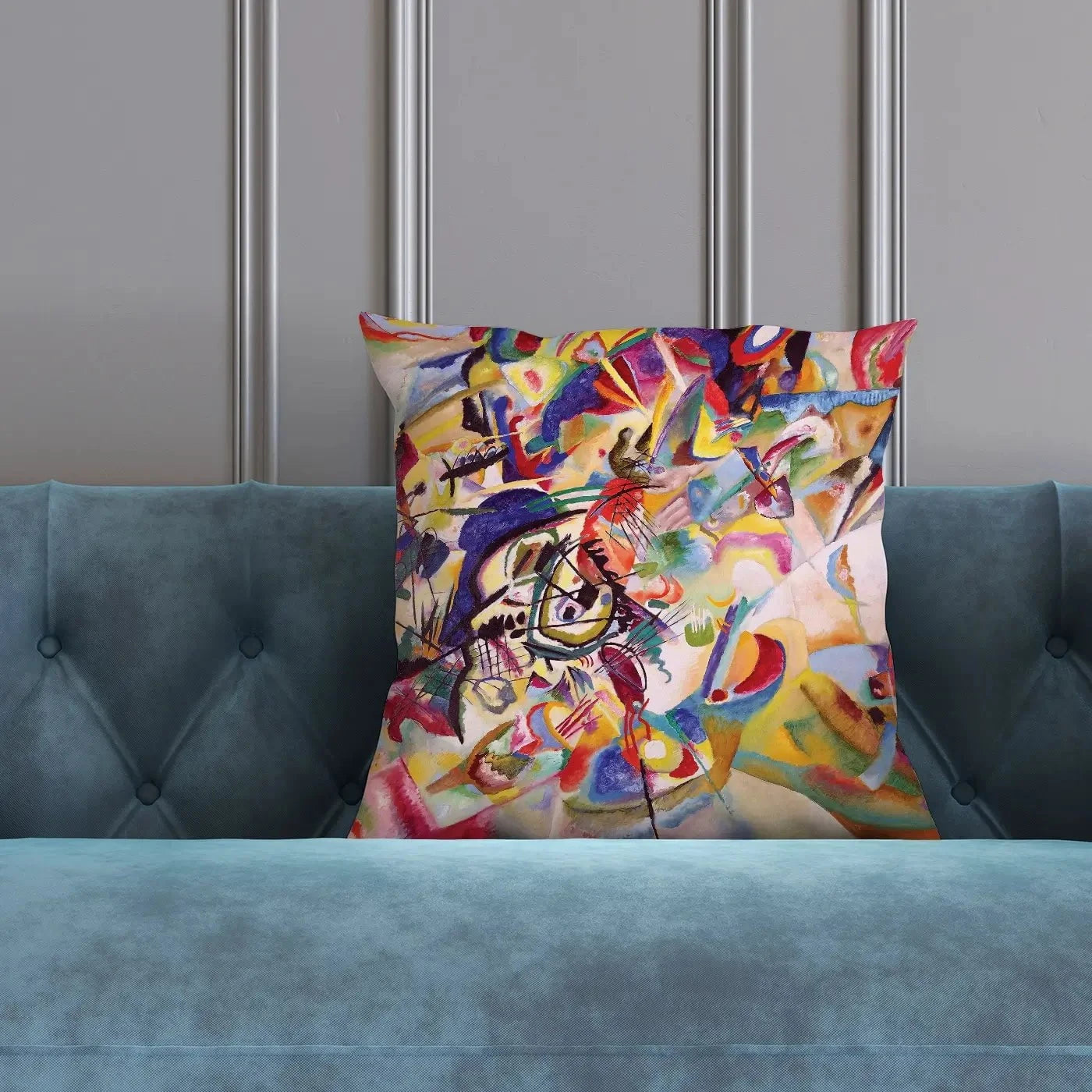 Composition 7 Cushion Composition 7 Cushion wall art product Wassily Kandinsky