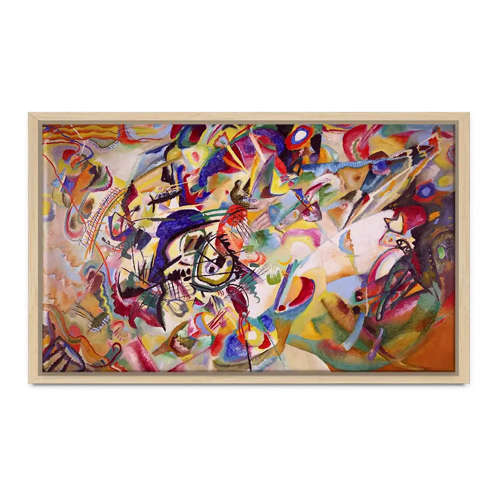 Composition 7 Oversized Canvas Print Composition 7 Oversized Canvas Print wall art product Art Print Shop