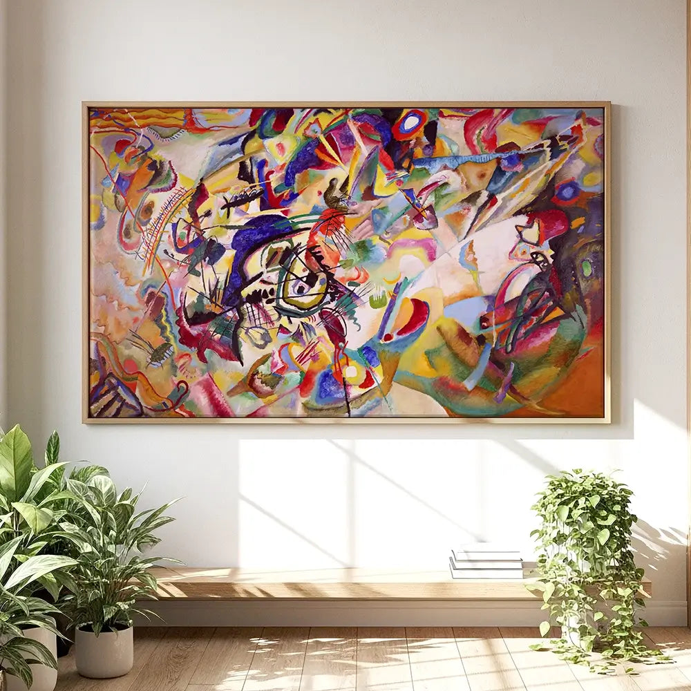 Composition 7 Oversized Canvas Print Composition 7 Oversized Canvas Print wall art product Art Print Shop