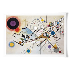 Composition 8 Art Print Composition 8 Art Print wall art product Wassily Kandinsky