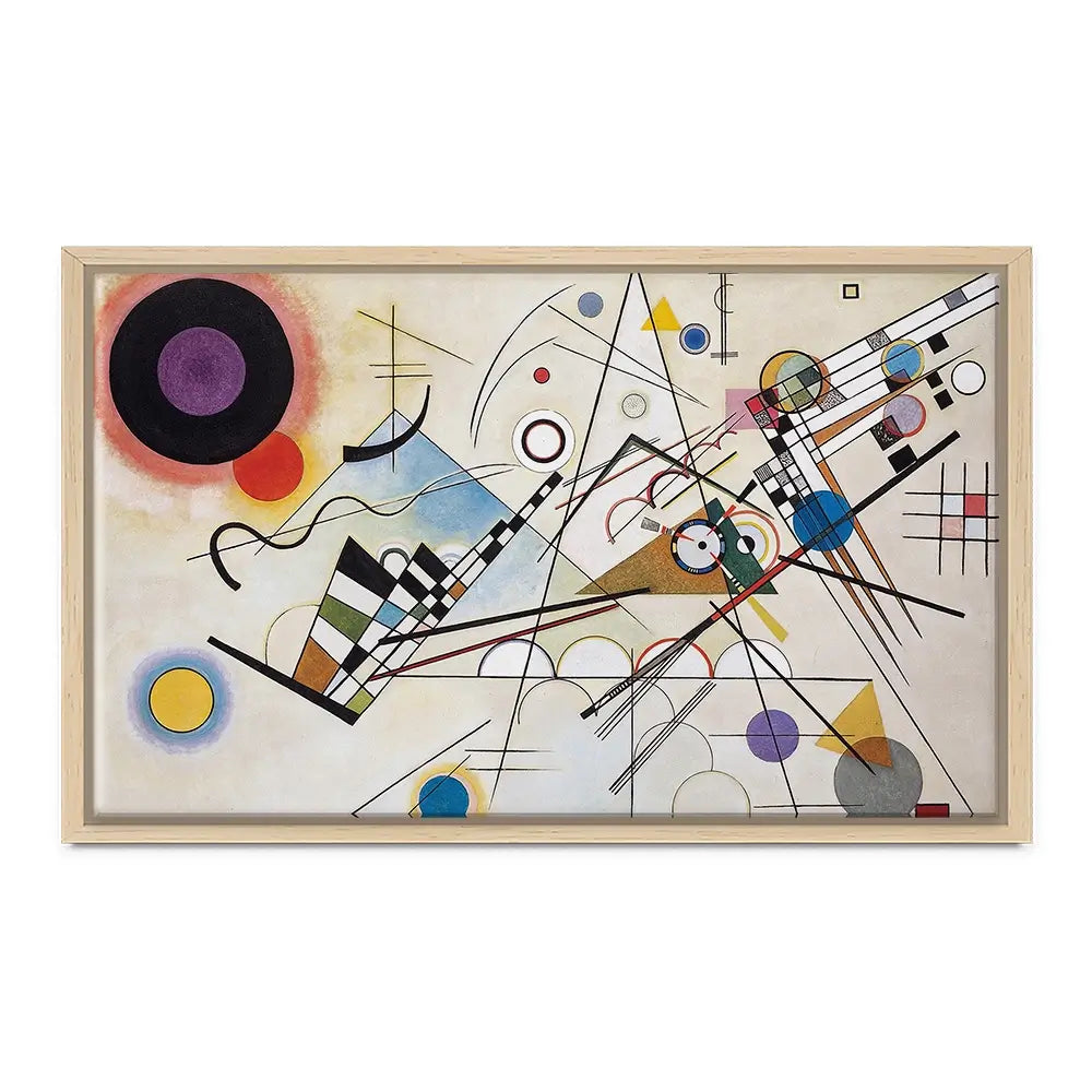 Composition 8 Canvas Print Composition 8 Canvas Print wall art product Wassily Kandinsky