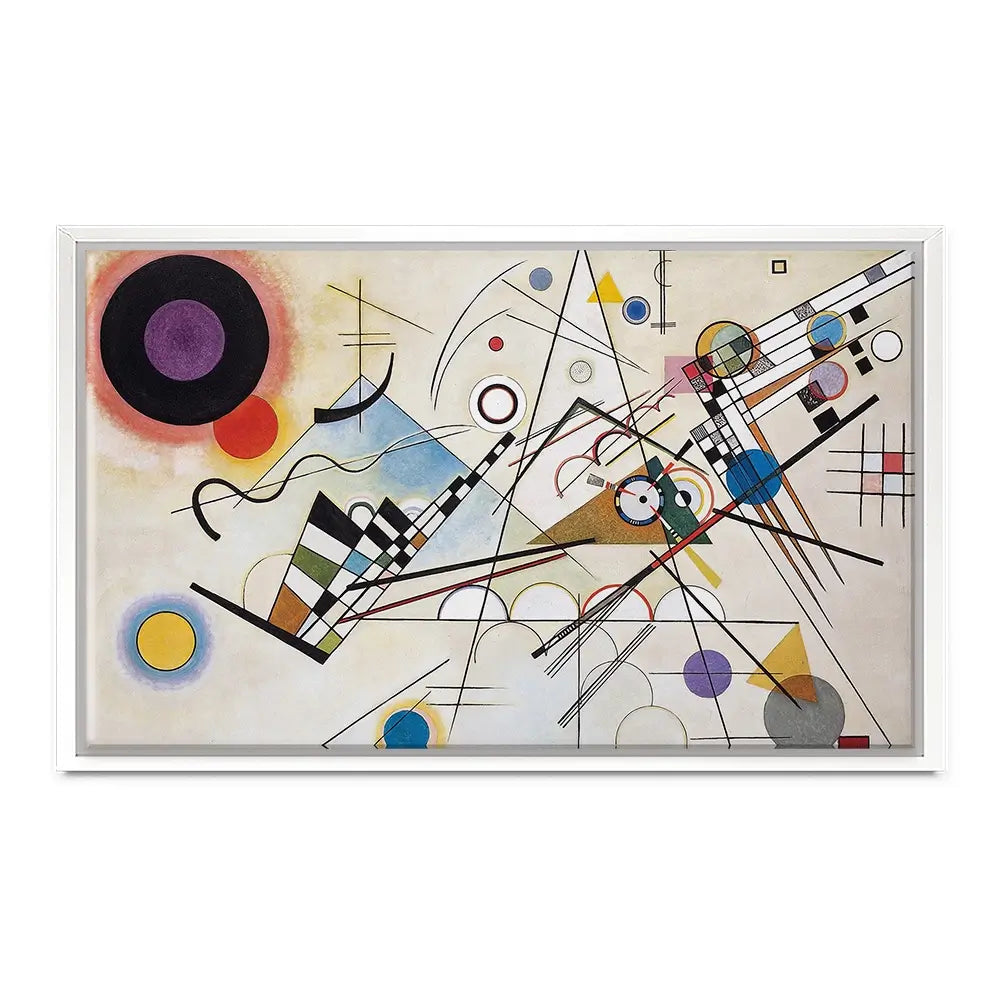 Composition 8 Canvas Print Composition 8 Canvas Print wall art product Wassily Kandinsky