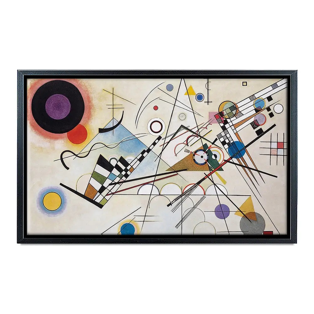 Composition 8 Canvas Print Composition 8 Canvas Print wall art product Wassily Kandinsky