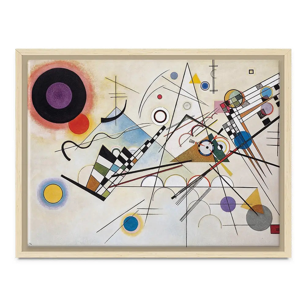 Composition 8 Canvas Print Composition 8 Canvas Print wall art product Wassily Kandinsky