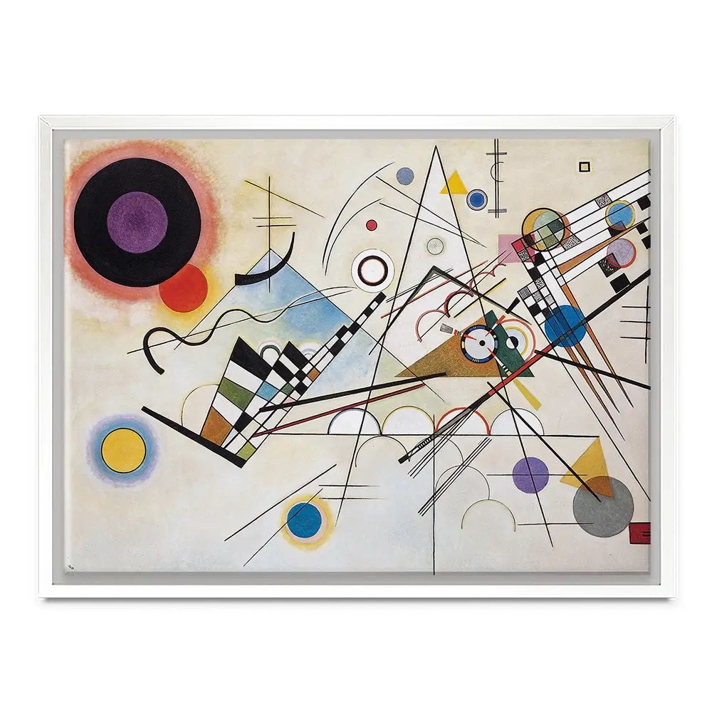Composition 8 Canvas Print Composition 8 Canvas Print wall art product Wassily Kandinsky