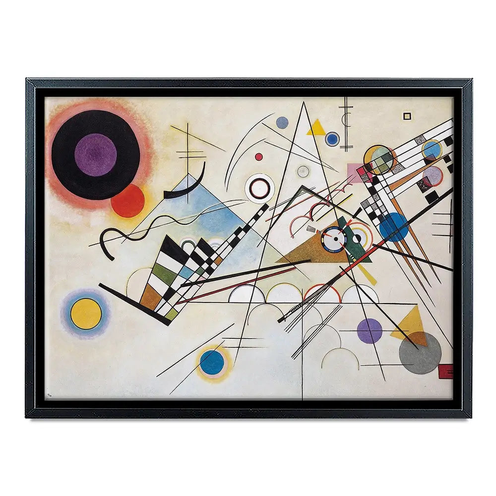 Composition 8 Canvas Print Composition 8 Canvas Print wall art product Wassily Kandinsky
