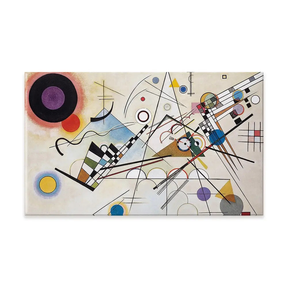 Composition 8 Canvas Print Composition 8 Canvas Print wall art product Wassily Kandinsky