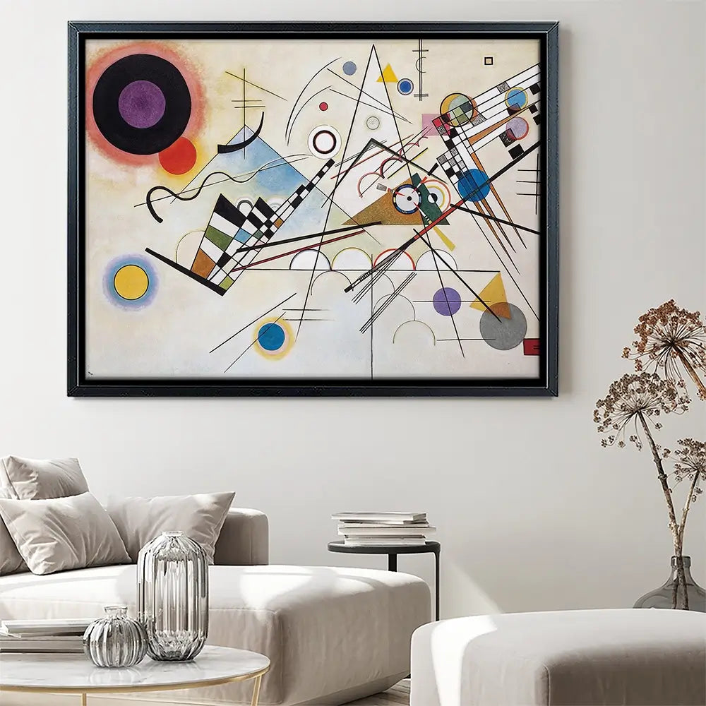 Composition 8 Canvas Print Composition 8 Canvas Print wall art product Wassily Kandinsky