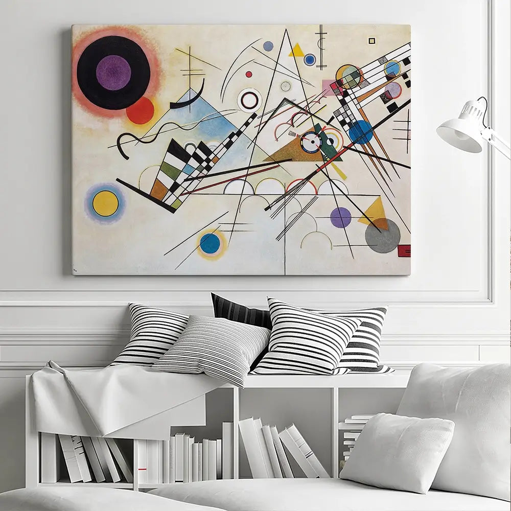 Composition 8 Canvas Print Composition 8 Canvas Print wall art product Wassily Kandinsky